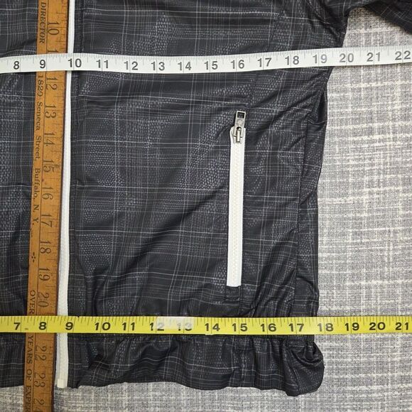 THE NORTH FACE Penelope Windbreaker Jacket Dark Blue Plaid Women’s S/M SEE DESC - Picture 5 of 12